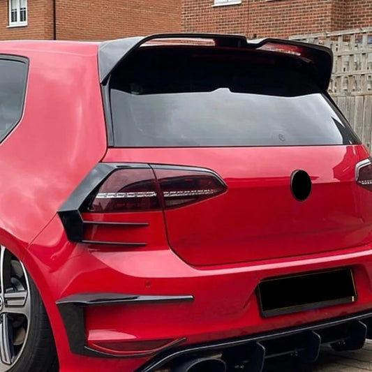 For Volkswagen 2013-2020 Golf 7 7.5 MK7 7.5 GTI GTD R High Quality ABS Glossy Black Car Roof Spoiler Rear Trunk Spoiler Body Kit