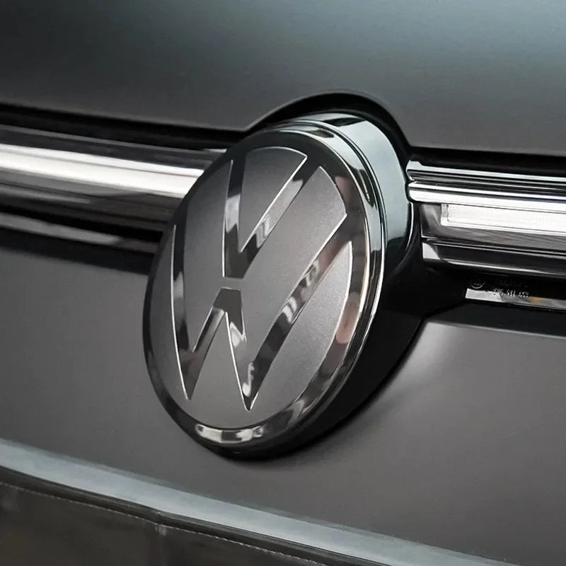 VW Golf MK6 / MK7 / MK7.5 / MK8 Gloss Black Badge Cover Set – Front / Rear Options – ACC Compatible