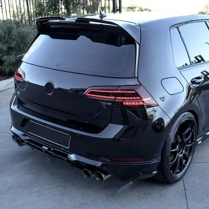 For Volkswagen 2013-2020 Golf 7 7.5 MK7 7.5 GTI GTD R High Quality ABS Glossy Black Car Roof Spoiler Rear Trunk Spoiler Body Kit