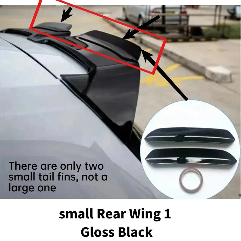 For Volkswagen 2013-2020 Golf 7 7.5 MK7 7.5 GTI GTD R High Quality ABS Glossy Black Car Roof Spoiler Rear Trunk Spoiler Body Kit