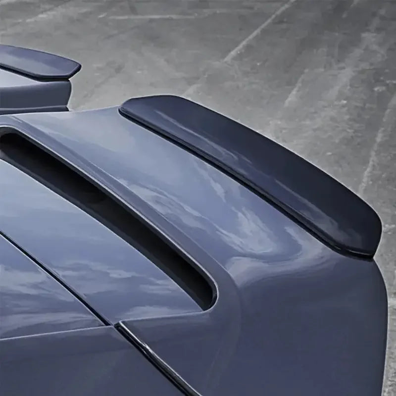 2pcs Car Rear Top Wing Modification Extentions Flaps Glossy Black Roof Spoiler For VW Golf 7 MK7 7.5 GTI Car Accessories